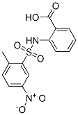 2-[[(2-methyl-5-nitrophenyl)sulphonyl]amino]benzoic acid CAS#: 93805-04-0