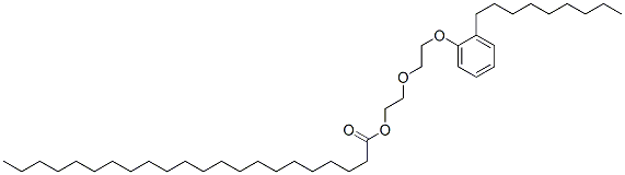 2-[2-(nonylphenoxy)ethoxy]ethyl docosanoate CAS#: 94022-12-5
