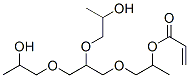 2-[2,3-bis(2-hydroxypropoxy)propoxy]-1-methylethyl acrylate CAS#: 94160-31-3