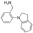 [2-(2,3-dihydro-1H-indol-1-yl)phenyl]methanamine CAS#: 92083-17-5