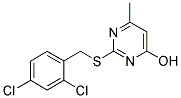 2-[(2,4-DICHLOROBENZYL)SULFANYL]-6-METHYL-4-PYRIMIDINOL CAS#: 91961-86-3
