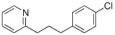 2-[3-(4-chlorophenyl)propyl]pyridine CAS#: 94022-31-8