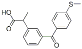 2-[3-[4-(methylthio)benzoyl]phenyl]propionic acid CAS#: 94292-03-2