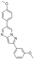 2-(3-METHOXY-PHENYL)-6-(4-METHOXY-PHENYL)-PYRAZOLO[1,5-A]PYRIMIDINE CAS#: 893613-17-7