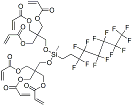 2-[[[[3-(acryloyloxy)-2,2-bis[(acryloyloxy)methyl]propoxy]methyl(3,3,4,4,5,5,6,6,7,7,8,8,8-tridecafluorooctyl)silyl]oxy]methyl]-2-[(acryloyloxy)methyl]propane-1,3-diyl diacrylate CAS#: 94237-12-4