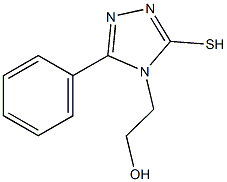 2-(3-phenyl-5-sulfanyl-4H-1,2,4-triazol-4-yl)ethanol CAS#: 96134-07-5