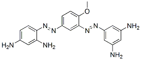 2-[(3,5-diaminophenyl)azo]-4-[(2,4-diaminophenyl)azo]anisole CAS#: 94021-31-5