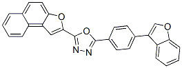 2-[4-(3-benzofuryl)phenyl]-5-naphtho[2,1-b]furan-2-yl-1,3,4-oxadiazole CAS#: 94138-68-8