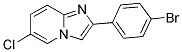 2-(4-BROMOPHENYL)-6-CHLOROIMIDAZO[1,2-A]PYRIDINE CAS#: 96464-10-7
