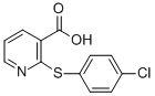 2-(4-CHLOROPHENYLTHIO)NICOTINIC ACID CAS#: 955-54-4