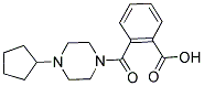 2-[(4-CYCLOPENTYLPIPERAZIN-1-YL)CARBONYL]BENZOIC ACID CAS#: 890092-13-4