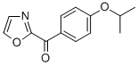 2-(4-ISOPROPOXYBENZOYL)OXAZOLE CAS#: 898760-01-5
