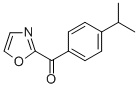 2-(4-ISOPROPYLBENZOYL)OXAZOLE CAS#: 898759-99-4
