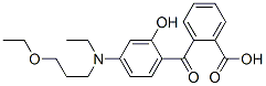2-[4-[N-(3-Ethoxypropyl)-N-ethylamino]-2-hydroxybenzoyl]benzoic acid CAS#: 93072-05-0