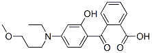 2-[4-[N-Ethyl-N-(3-methoxypropyl)amino]-2-hydroxybenzoyl]benzoic acid CAS#: 93072-03-8