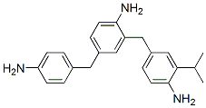 2-[(4-amino-3-isopropylphenyl)methyl]-4-[(4-aminophenyl)methyl]aniline CAS#: 93859-45-1