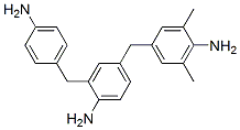 2-[(4-aminophenyl)methyl]-4-[(4-amino-3,5-xylyl)methyl]aniline CAS#: 93778-07-5