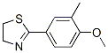 2-(4-methoxy-3-methyl-phenyl)-4,5-dihydro-1,3-thiazole CAS#: 96159-90-9