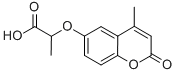 2-[(4-methyl-2-oxo-2H-chromen-6-yl)oxy]propanoic acid CAS#: 96078-22-7
