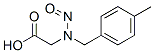 2-[(4-methylphenyl)methyl-nitroso-amino]acetic acid CAS#: 90918-65-3