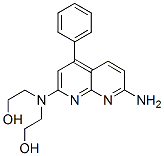 2-[(7-amino-4-phenyl-1,8-naphthyridin-2-yl)-(2-hydroxyethyl)amino]etha nol CAS#: 91860-09-2