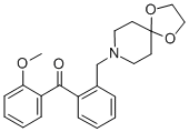 2-[8-(1,4-DIOXA-8-AZASPIRO[4.5]DECYL)METHYL]-2'-METHOXY BENZOPHENONE CAS#: 898755-79-8