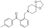 2-[8-(1,4-DIOXA-8-AZASPIRO[4.5]DECYL)METHYL]-4'-METHYL BENZOPHENONE CAS#: 898755-77-6