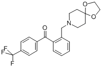 2-[8-(1,4-DIOXA-8-AZASPIRO[4.5]DECYL)METHYL]-4'-TRIFLUOROBENZOPHENONE CAS#: 898756-33-7