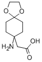 2-(8-amino-1,4-dioxaspiro[4.5]decan-8-yl)acetic acid CAS#: 889949-15-9