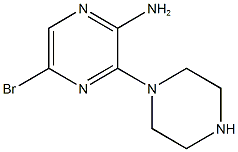 2-AMINO-5-BROMO-3-PIPERAZIN-1-YLPYRAZINE CAS#: 893611-67-1