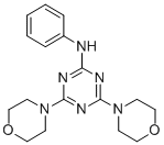 2-ANILINO-4,6-BIS(MORPHOLINO)-1,3,5-TRIAZINE CAS#: 93438-27-8