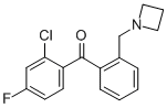 2'-AZETIDINOMETHYL-2-CHLORO-4-FLUOROBENZOPHENONE CAS#: 898755-15-2