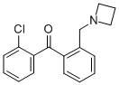 2-AZETIDINOMETHYL-2'-CHLOROBENZOPHENONE CAS#: 898755-03-8