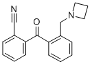 2-AZETIDINOMETHYL-2'-CYANOBENZOPHENONE CAS#: 898754-44-4