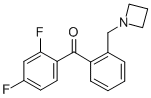 2'-AZETIDINOMETHYL-2,4-DIFLUOROBENZOPHENONE CAS#: 898755-31-2