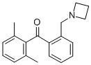 2'-AZETIDINOMETHYL-2,6-DIMETHYLBENZOPHENONE CAS#: 898754-91-1