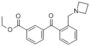 2-AZETIDINOMETHYL-3'-CARBOETHOXYBENZOPHENONE CAS#: 898754-56-8