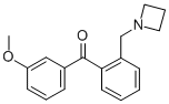 2-AZETIDINOMETHYL-3'-METHOXYBENZOPHENONE CAS#: 898754-38-6