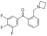 2'-AZETIDINOMETHYL-3,4,5-TRIFLUOROBENZOPHENONE CAS#: 898755-38-9