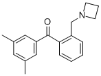 2'-AZETIDINOMETHYL-3,5-DIMETHYLBENZOPHENONE CAS#: 898754-95-5