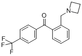 2-AZETIDINOMETHYL-4'-TRIFLUOROMETHYLBENZOPHENONE CAS#: 898755-11-8