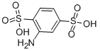 2-Amino-1,4-benzenedisulfonic acid CAS#: 98-44-2