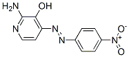 2-Amino-4-[(4-nitrophenyl)azo]pyridin-3-ol CAS#: 96399-47-2