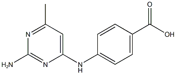 2-Amino-4-(p-carboxyanilino)-6-methylpyrimidine CAS#: 91560-28-0