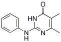 2-Anilino-5,6-dimethylpyrimidin-4(3H)-one CAS#: 97041-35-5