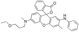 2'-Anilino-6'-[N-(3-ethoxypropyl)-N-methylamino]-3'-methylspiro[phthalide-3,9'-[9H]xanthene] CAS#: 93071-89-7