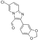 2-BENZO[1,3]DIOXOL-5-YL-6-CHLORO-IMIDAZO[1,2-A]PYRIDINE-3-CARBALDEHYDE CAS#: 893612-37-8