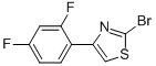 2-BROMO-4-(2,4-DIFLUOROPHENYL)THIAZOLE CAS#: 887625-50-5