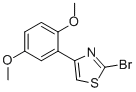 2-BROMO-4-(2,5-DIMETHOXYPHENYL)THIAZOLE CAS#: 91348-48-0