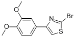 2-BROMO-4-(3,4-DIMETHOXYPHENYL)THIAZOLE CAS#: 91348-49-1